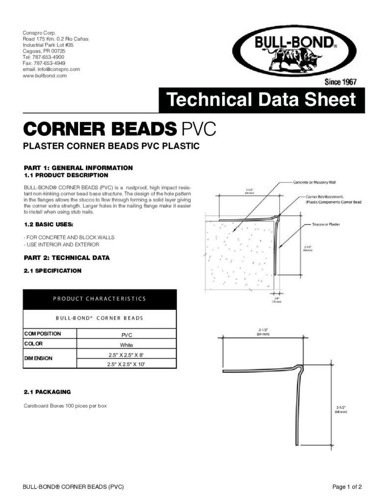 thumbnail of TDS_CORNER BEADS_2019