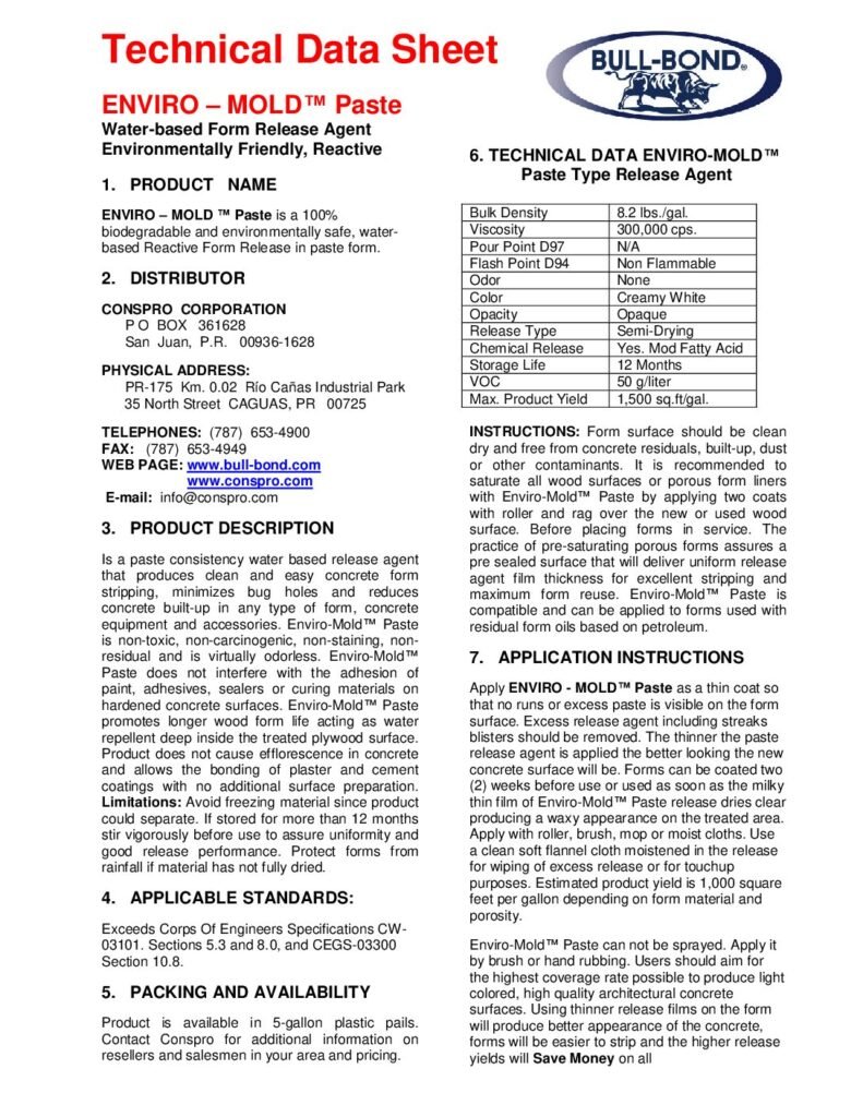 thumbnail of TDS_ENVIRO-MOLD PASTE_JAN.2006