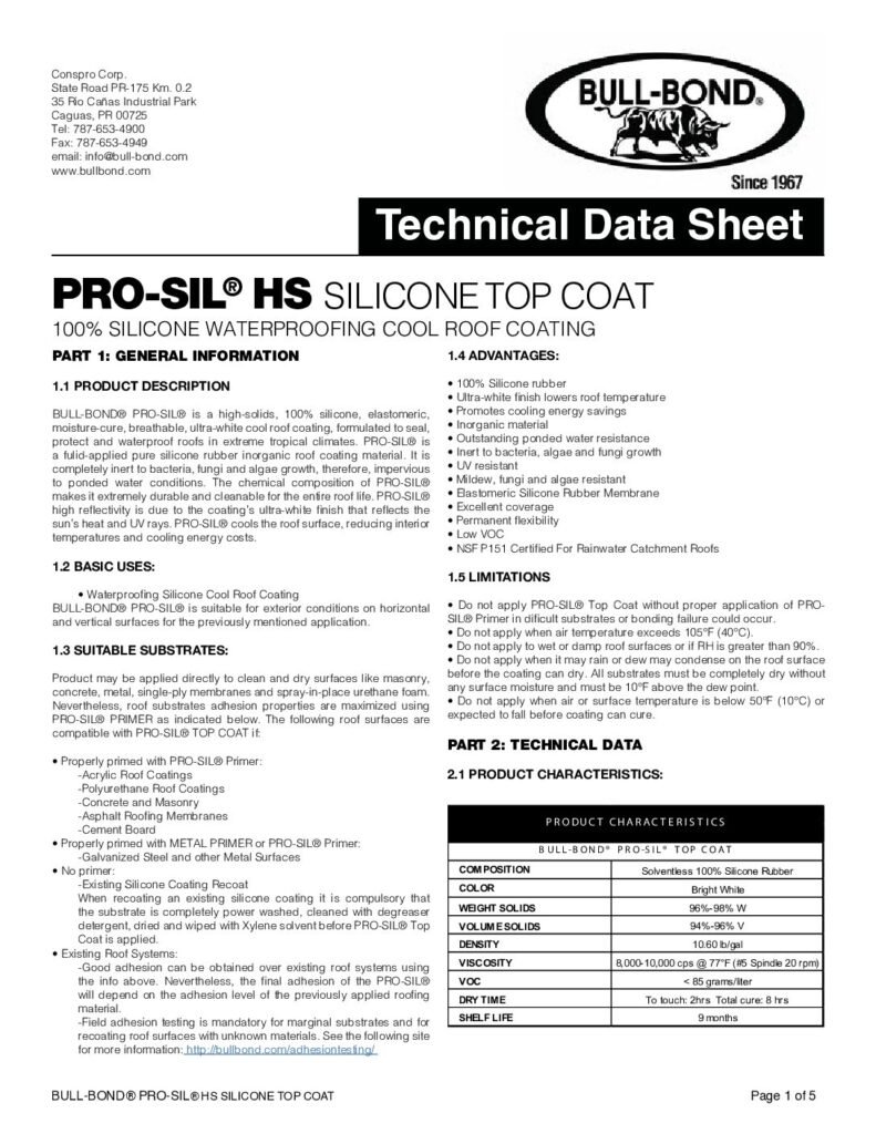 thumbnail of TDS_PRO-SIL HS TOP COAT_FEB.2020