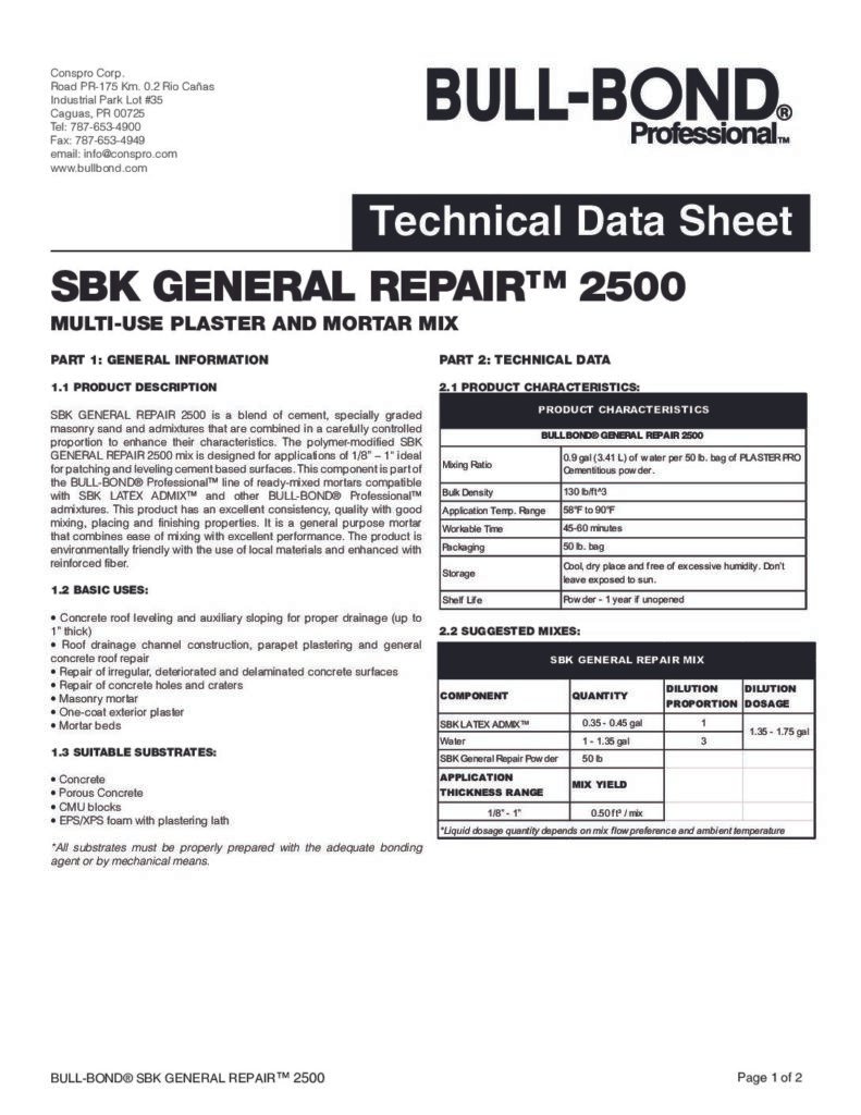 thumbnail of TDS_SBK GENERAL REPAIR 2500_JUN.2016